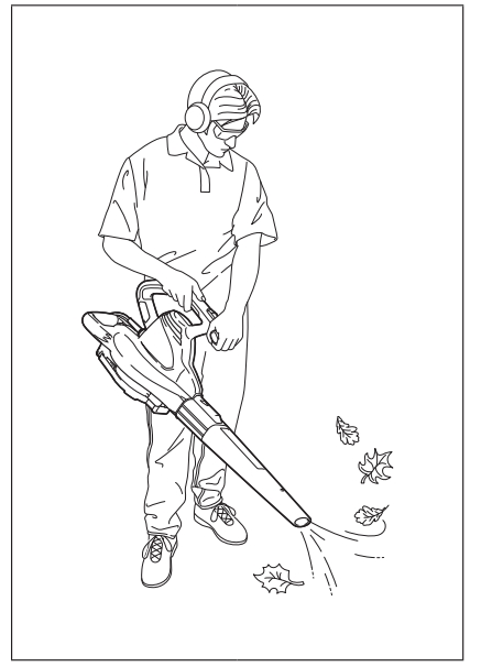 Aspirador e soprador de Folhas makita