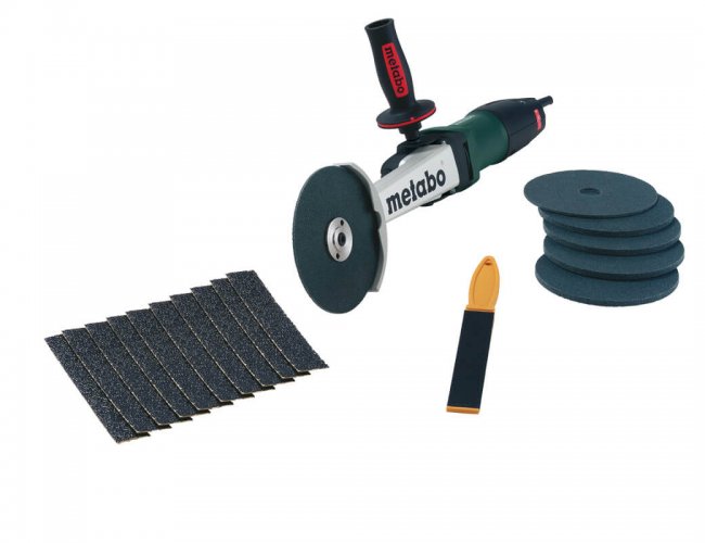 Ferramentas eléctricas | Lixadeira Metabo de disco para INOX 1.200 W KNSE 12-150 SET