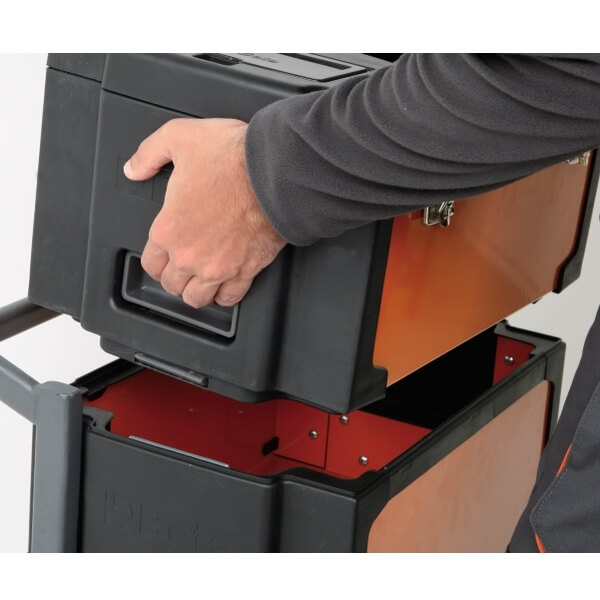 Mala de ferramentas tipo trolley com 3 módulos c42h-5 Beta Mala de ferramentas tipo trolley com 3 módulos c42h- Beta