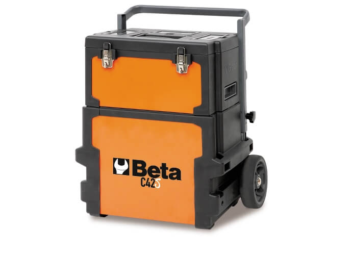 Mala de ferramentas tipo trolley com dois módulos - Beta caixa de ferramentas beta