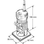 Tupia 3709 da Makita é uma excelente ferramenta eléctrica ideal para fresar canto