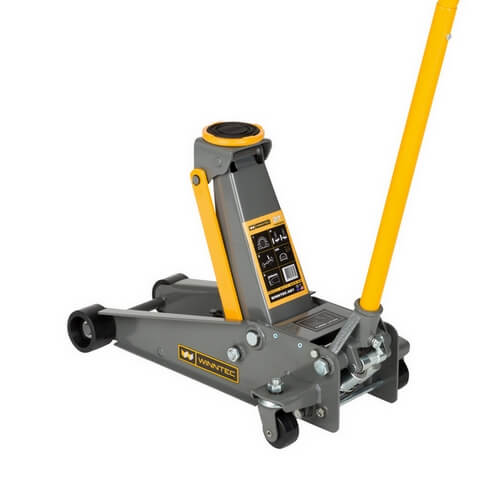 Macaco Hidráulico Curto, com rodas da marca WINNTEC - 2T - WY420220