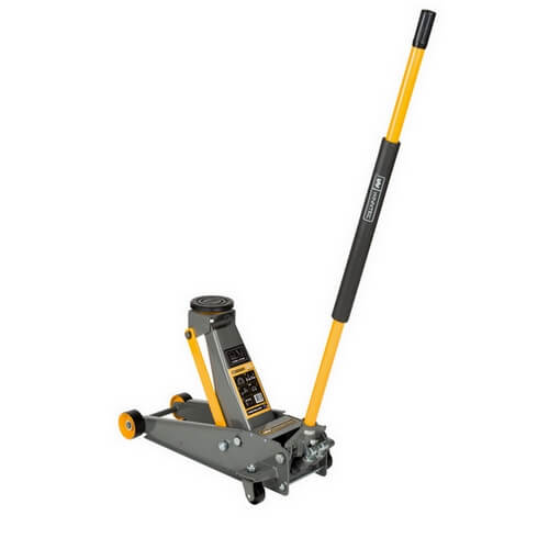 Macaco Hidráulico Curto, com rodas da marca WINNTEC - 3t - WY420303 Macaco Hidráulico Curto, com rodas da marca WINNTEC - 3t - WY420303