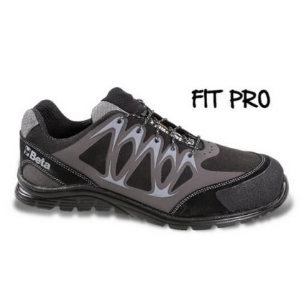 Calçado de trabalho - biqueira de aço, sapato fit pro 7341