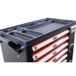 CARRO FERRAMENTA 7 GAVETAS C/AUDIO 8615 Kroftools - Promoções
