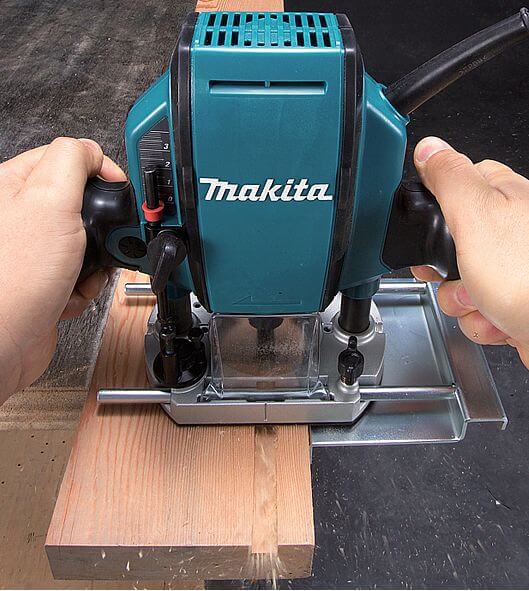 Tupia de superfície 8 mm - ferramentas makita - madeira