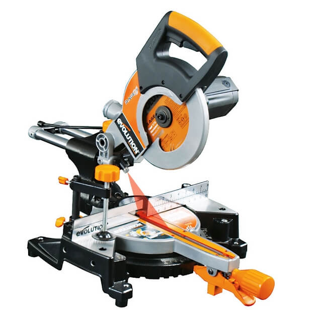 Serra de meia esquadria rage3s evolution Serra Meia Esquadria Multifunções 210 mm Evolution Rage3-S