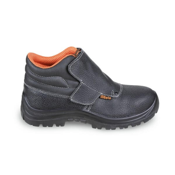 Botas de trabalho em pele pretas BETA 7245bk